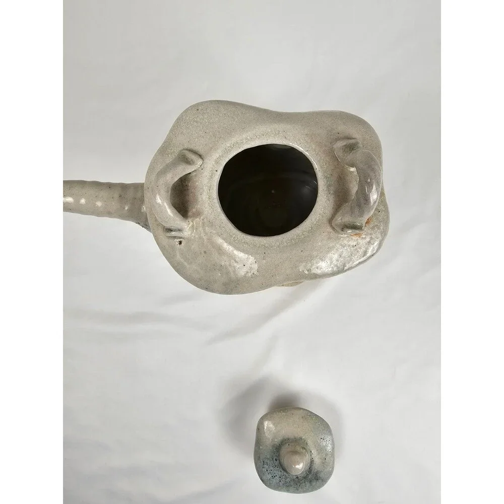 Michael Sherrill Studio Pottery Teapot Signed Contemporary Ceramic Art